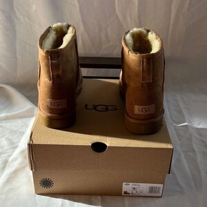 Brand new never worn UGG Tan Sheepskin Ankle Boots